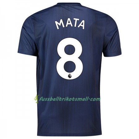 Günstige Fußballtrikots Manchester United Mata 8 2018-2019 Kurzarm Ausweichtrikot kaufen